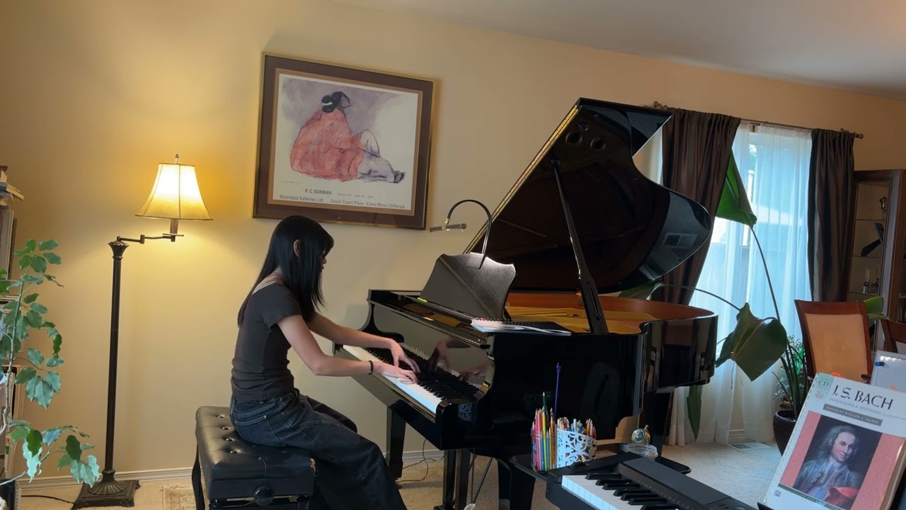 Joy performs Sonata in e minor, Hob. XVI: 34, 1st movement by Haydn