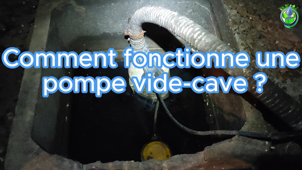Pompe vide-cave : fonctionnement en mode automatique