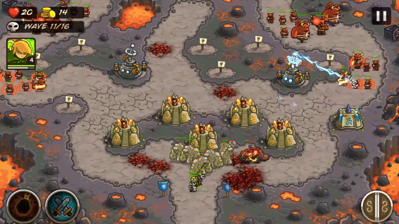 Kingdom rush casual campaign level pandaemonium