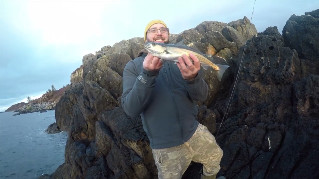 Pollock lure fishing in Scotland - West coast of Scotland Sea Fishing