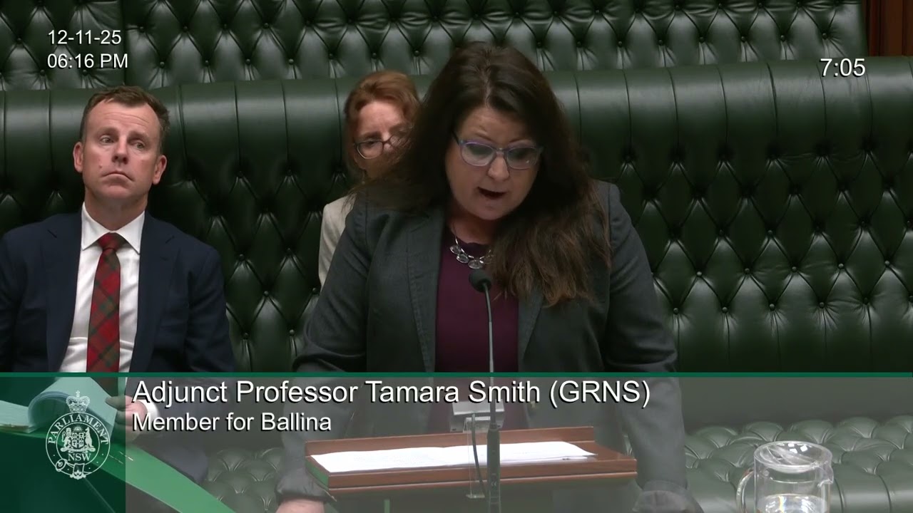 Tamara Smith MP: Stronger Water Laws Must Target Big Corporations, Not Local Farmers