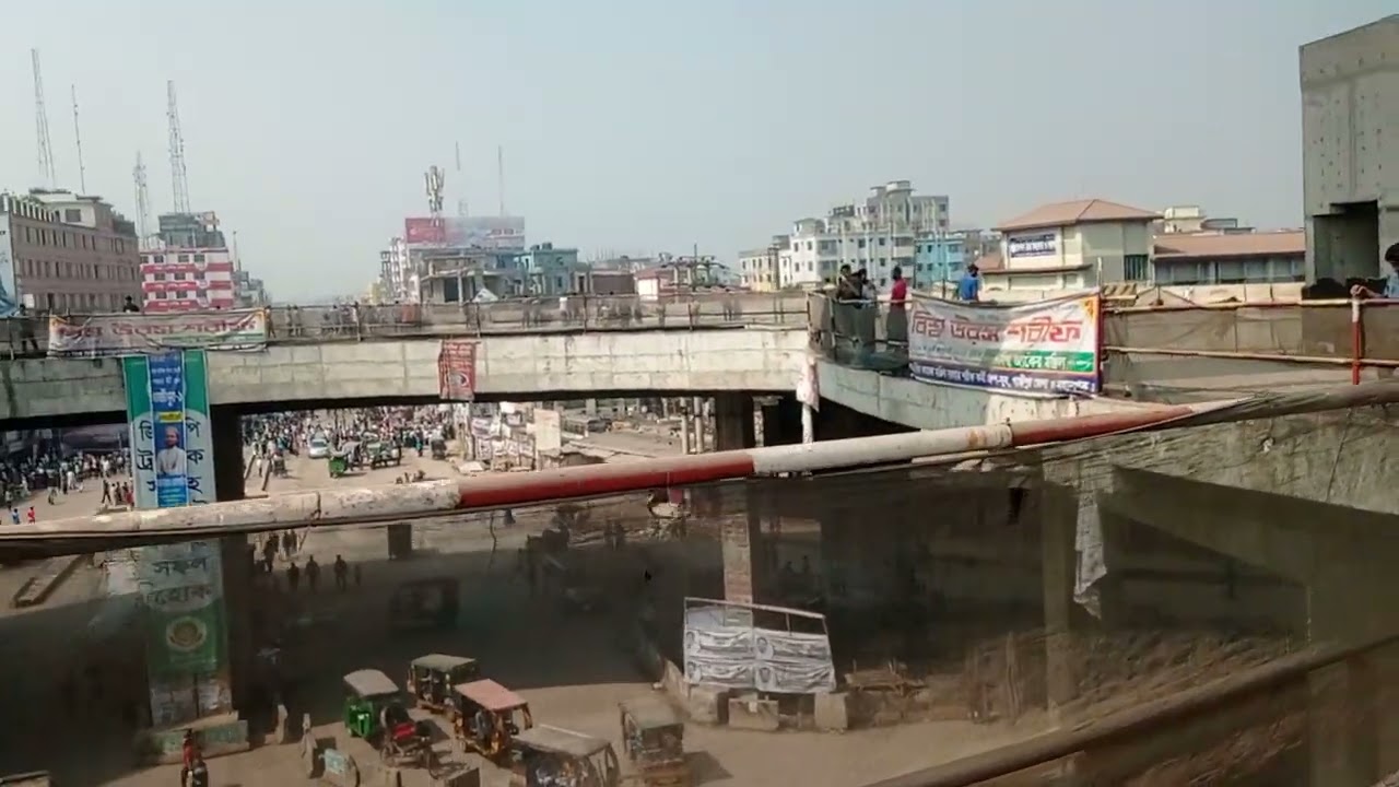 গাজীপুর চৌরাস্তা ফাঁকা রাস্তা। Gazipur chowrasta