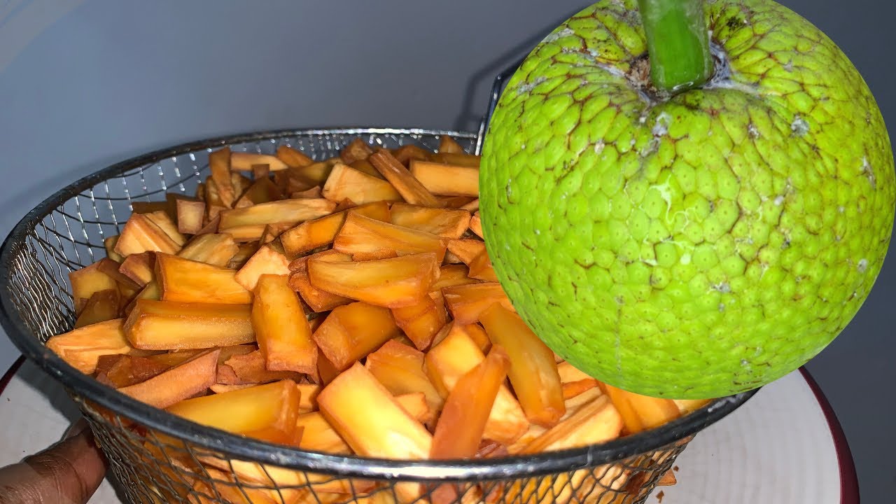 Breadfruit Chips / The best Sierra Leone Fries🍟