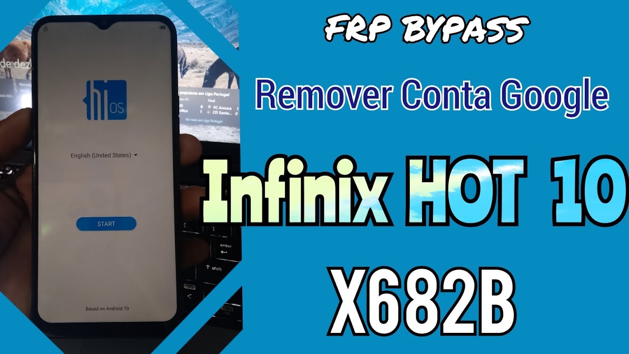 Como Remover Conta Google Infinix HOT 10 X682B & Remove Google account / Frp Bypass nfinix HOT 10
