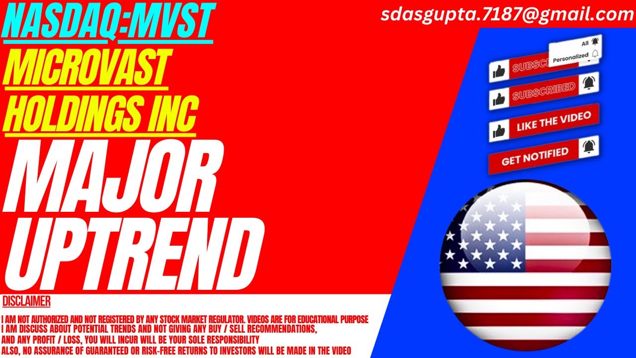 MVST STOCK : MAJOR UPTREND | MICROVAST HOLDING STOCK