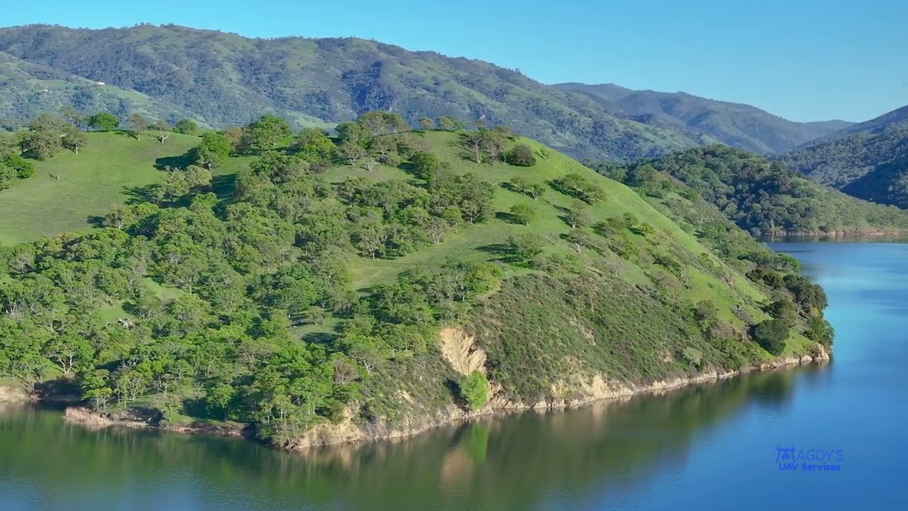 Lake Del Valle Livermore CA #dronevideo #california #dronepilot