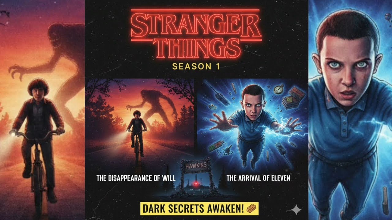 Resumo Stranger Things T1 (Sem enrolação!) 🏃‍♀️ - sinopse