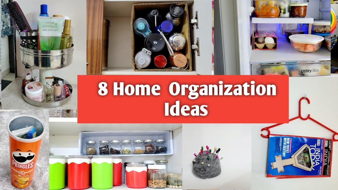 8 No Cost & Low Cost Home Organization Ideas | Home maintenance tips and tricks | Hacks for home