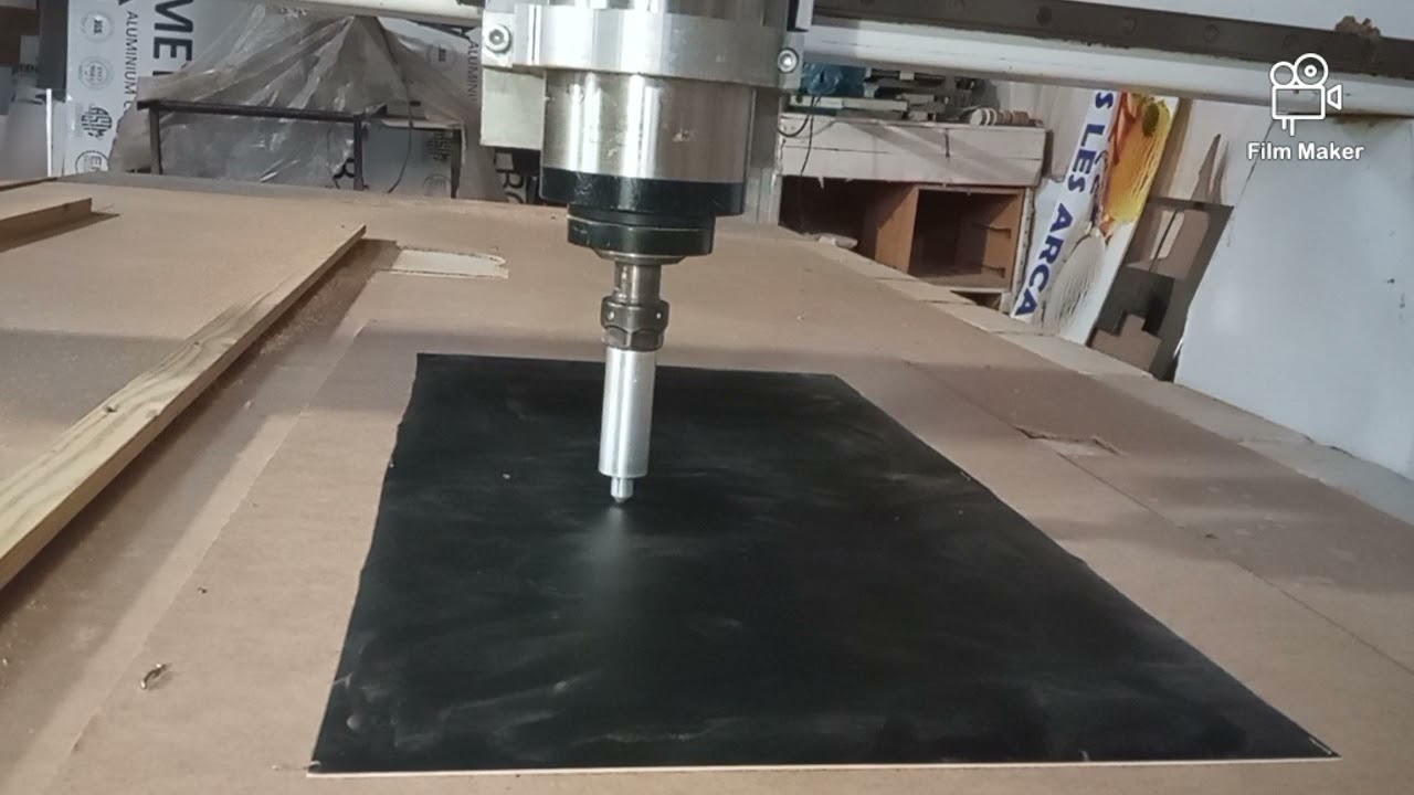 transform your cnc router to a vinyl cutter ploter