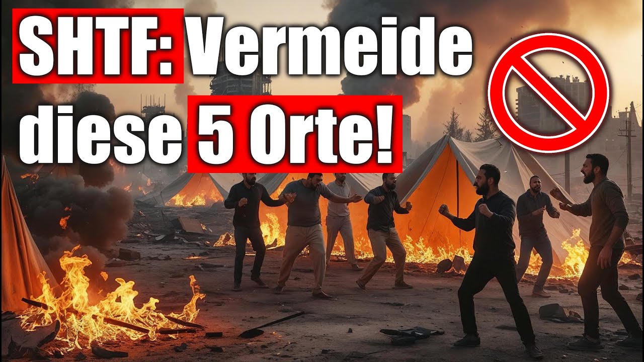 WARNUNG! Hier bricht im SHTF die Hölle los! 5 gefährliche Orte in der Krise