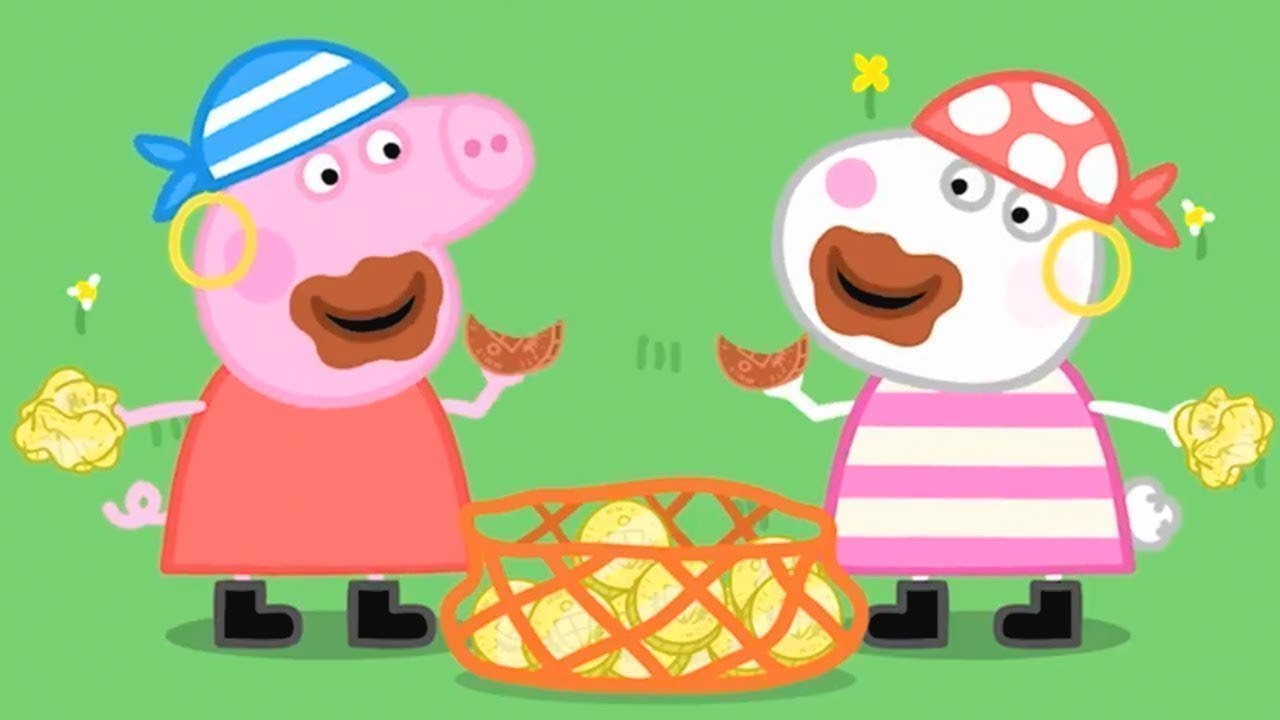 Schatzsuche mit Peppa! | Cartoons für Kinder