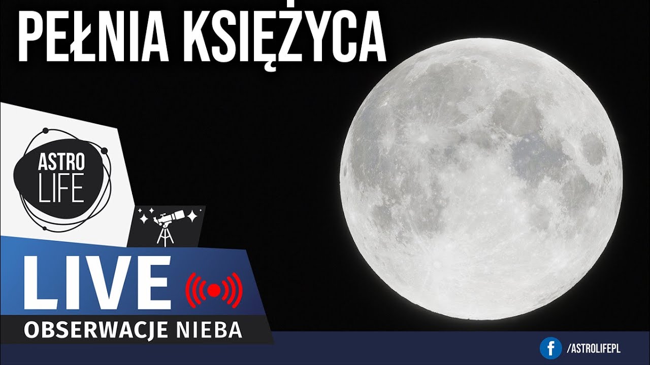 Pełnia w chmurach 🌕