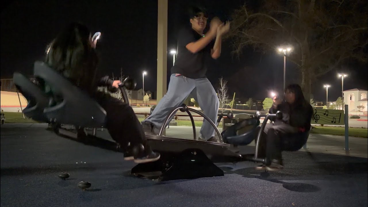Baddies go to the park (bad idea..)