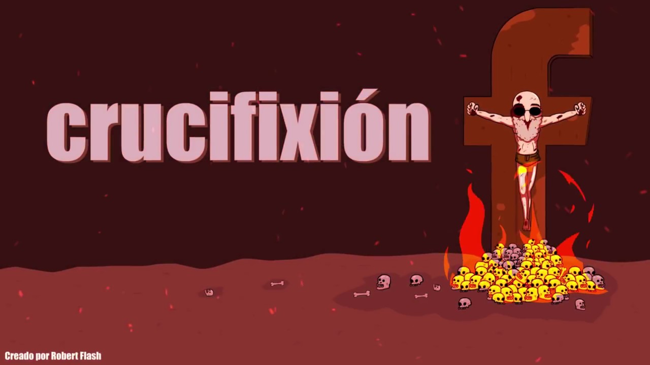 El perro blanko-crusificasion