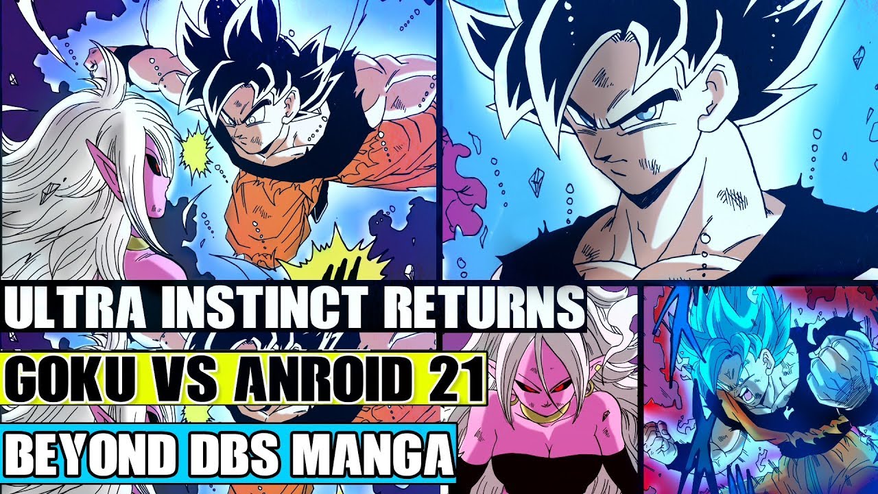 Beyond Dragon Ball Super: Ultra Instinct Returns! Ultra Instinct Goku Vs Android 21! Kaioken Loses!