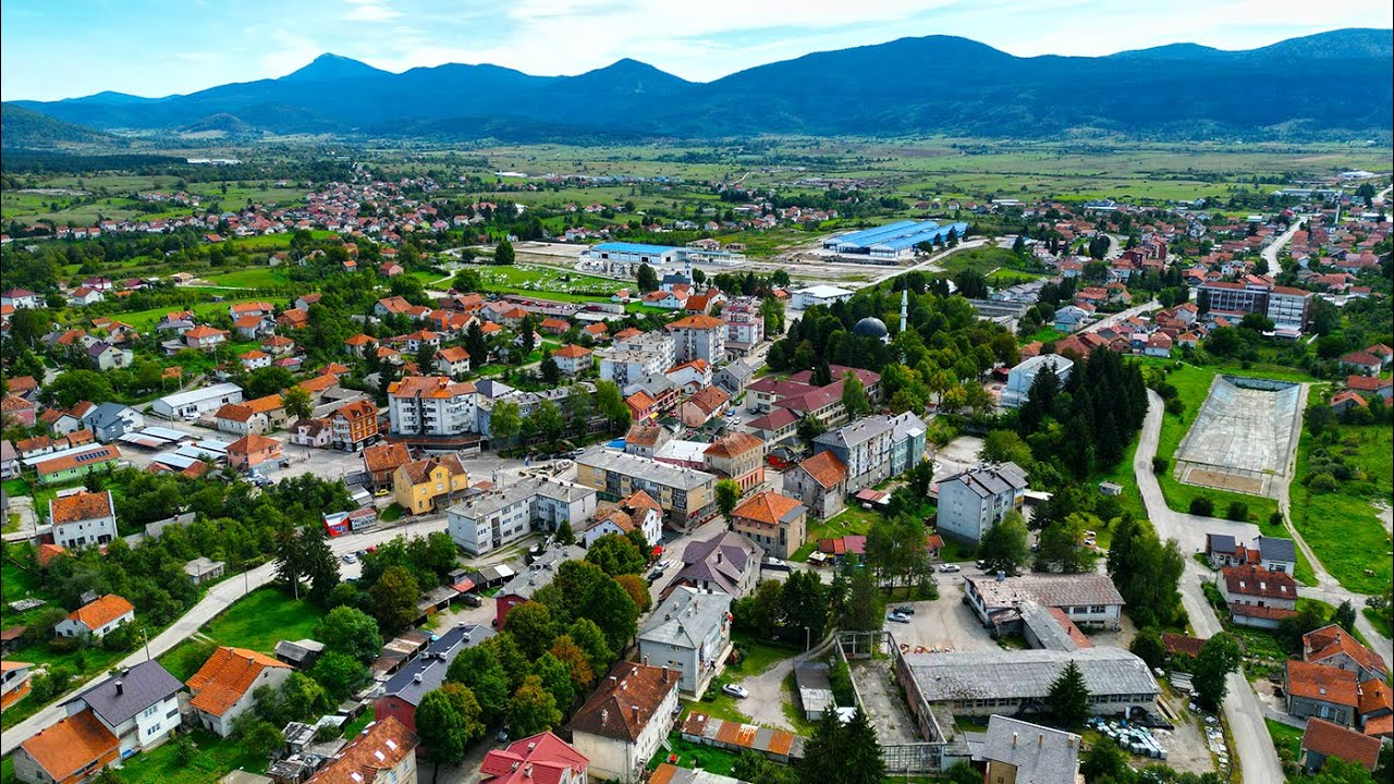 Bosanski Petrovac iz zraka - Dron.ba za N1