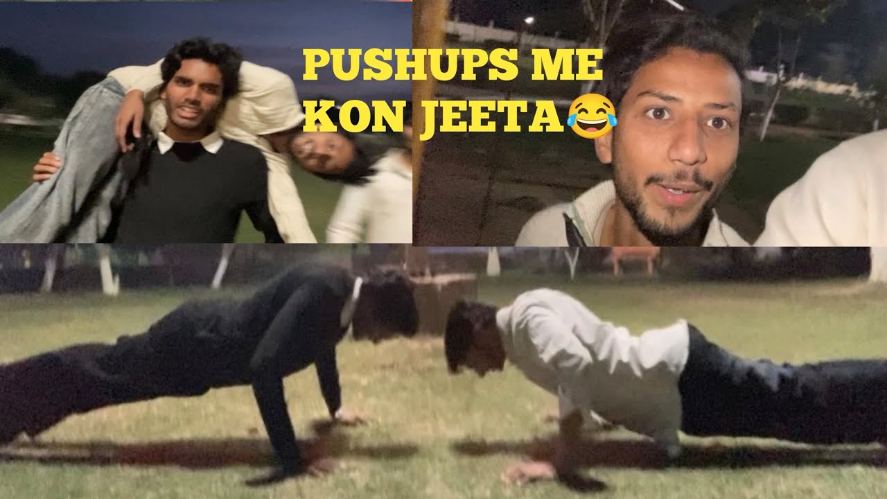 PUSH-UP WINNER KO BHUL GYE THE 😅 | FULL MASTI 😂