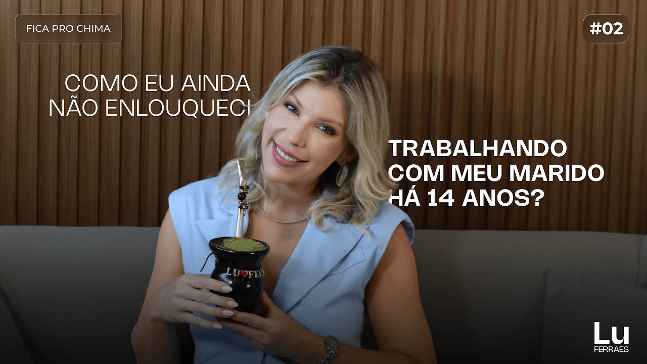 FICA PRO CHIMA?Como eu ainda não enlouqueci trabalhando com meu marido há 14 anos?