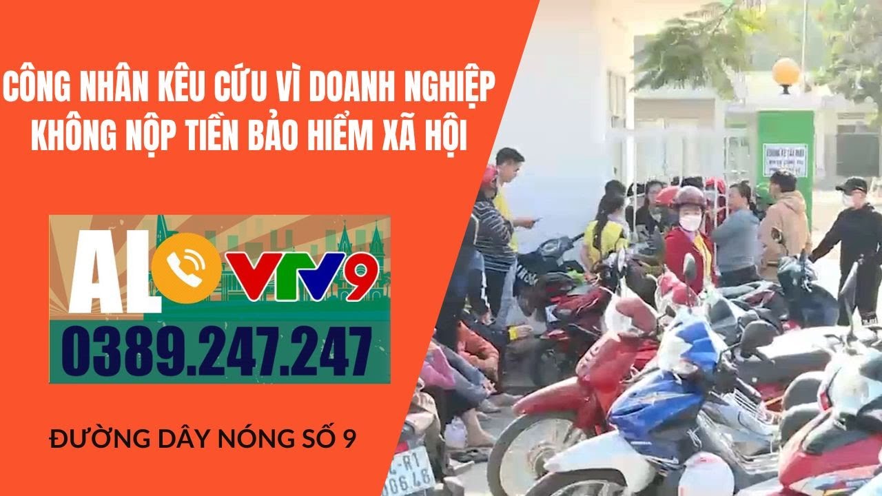 Công nhân kêu cứu vì doanh nghiệp không nộp tiền BHXH | Alo VTV9