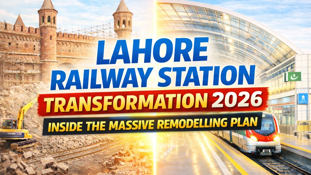 Lahore Railway Station | From Colonial Fortress to Modern Hub | Latest Development & Remodelling
