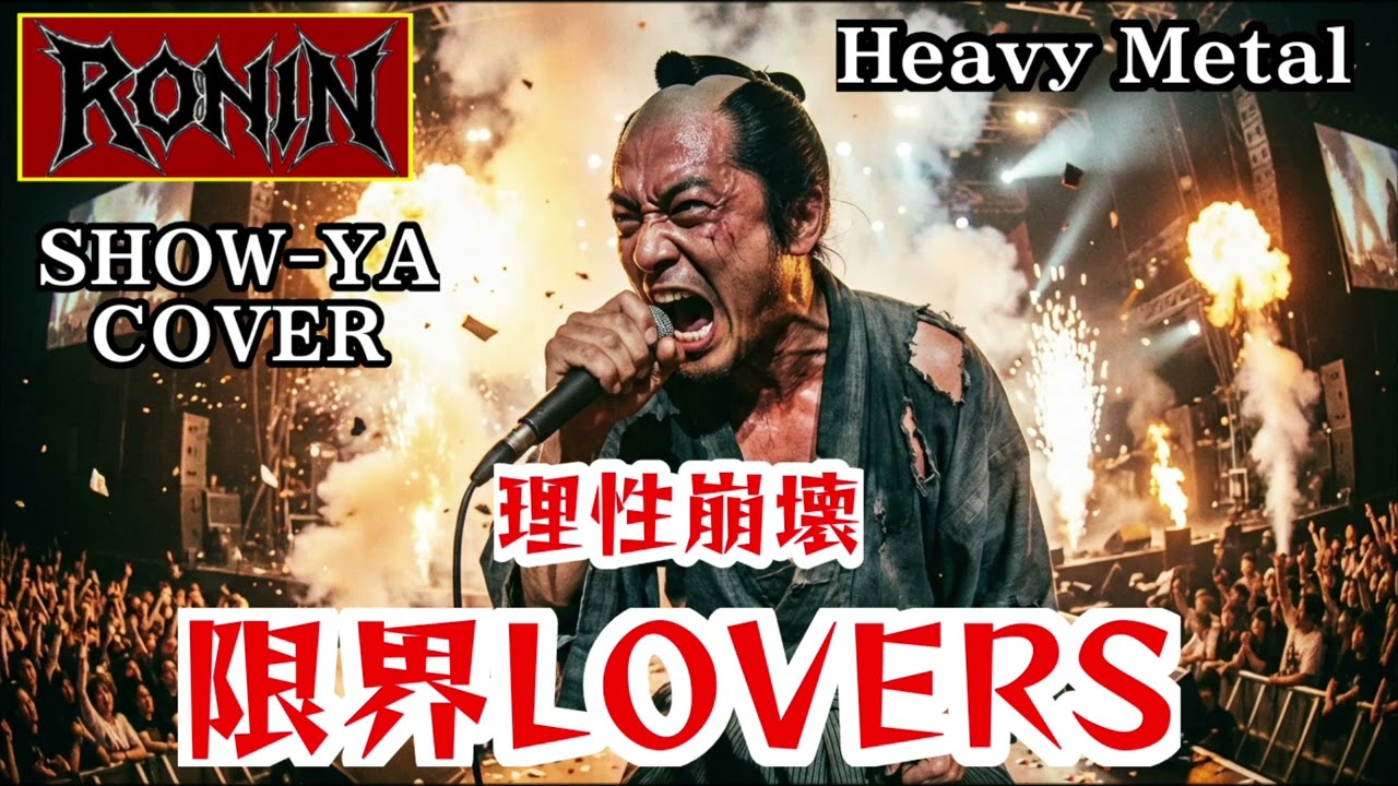 【理性崩壊】限界LOVERS – RONIN Metal Cover - SHOW-YA