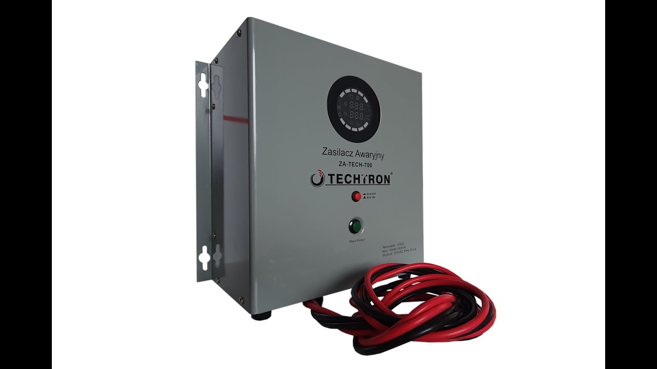 Test zasilania awaryjnego ZA-TECH-700 TECHTRON