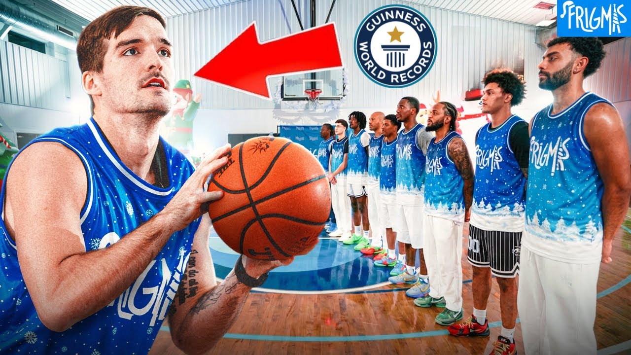 Beat The WORLD's GREATEST 3 Point Shooter, Win $500 Present... | FRIGMAS Ep. 16