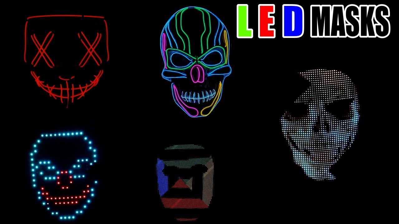 Top 5 LED Halloween Masks sold on Amazon