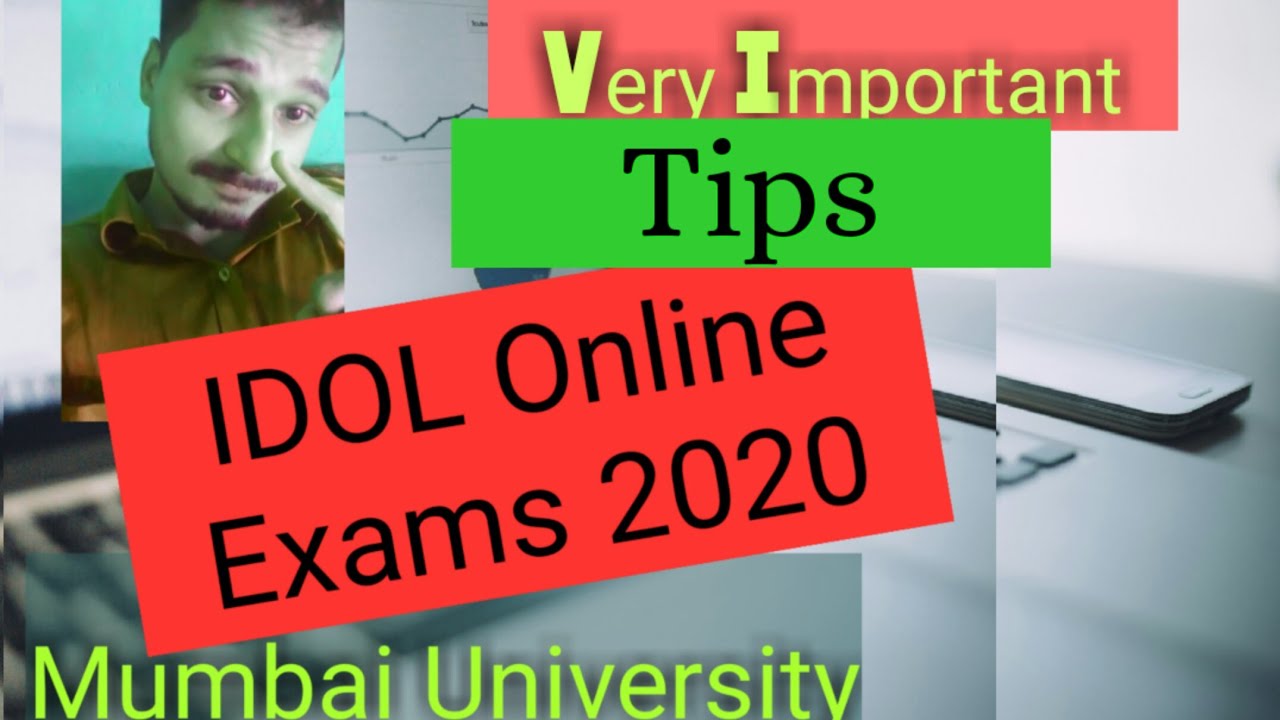 My Experience Very Important Usefull Tips for IDOL online exam Mcom MA Part 1 Part 2 FY SY TY