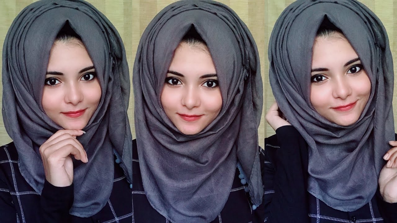 Everyday easy hijab tutorial for school and college students