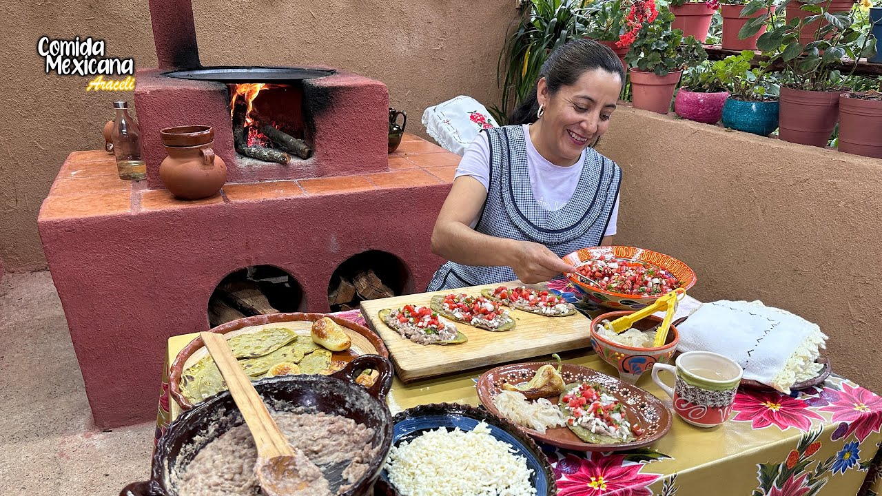 Como No Me Van a Gustar Si Son Bien Nutritivos HUARACHES DE NOPAL