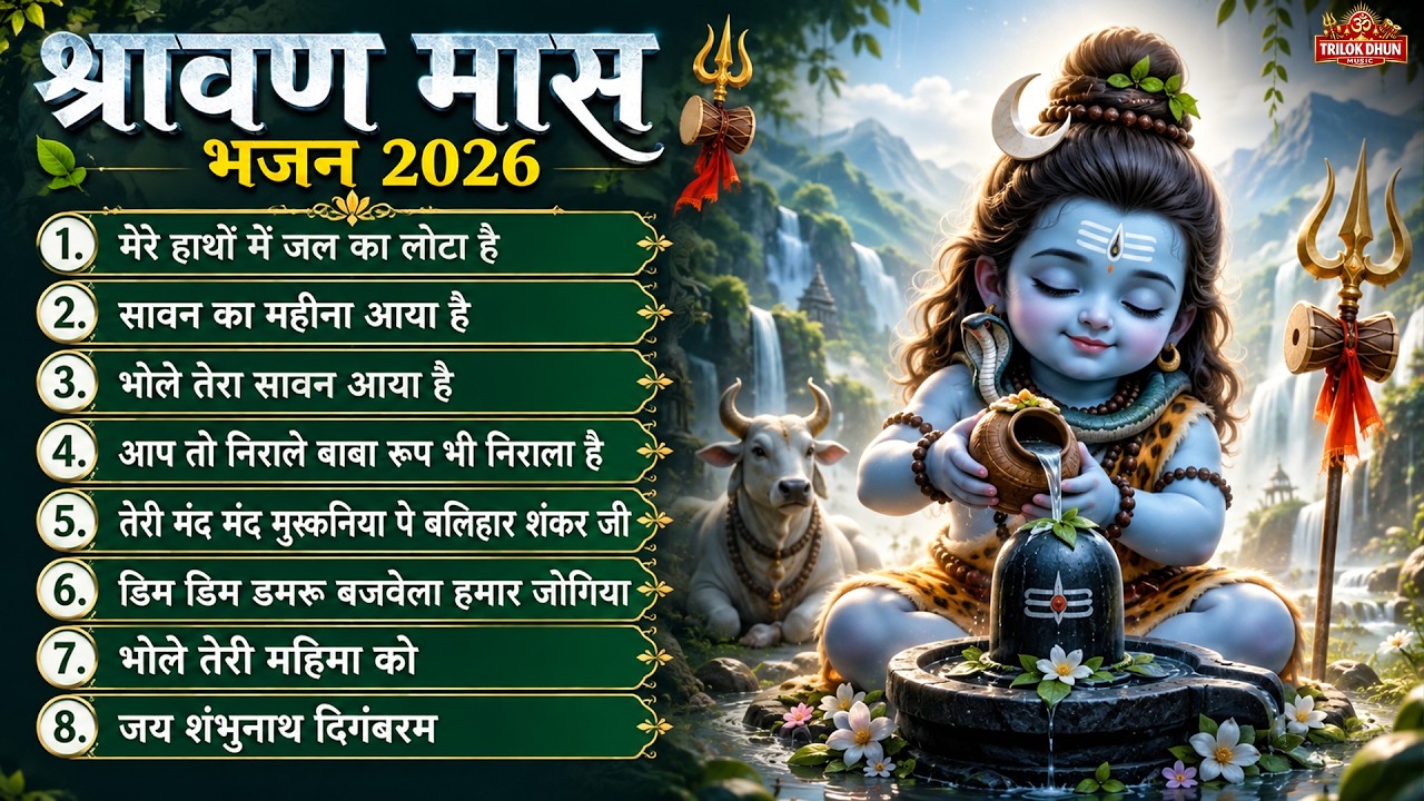 सावन स्पेशल शिव भजन 2026 | Shiv Bhajan 2026 | Sawan Special 2026 | Nonstop Bhole Baba Bhajans |Songs
