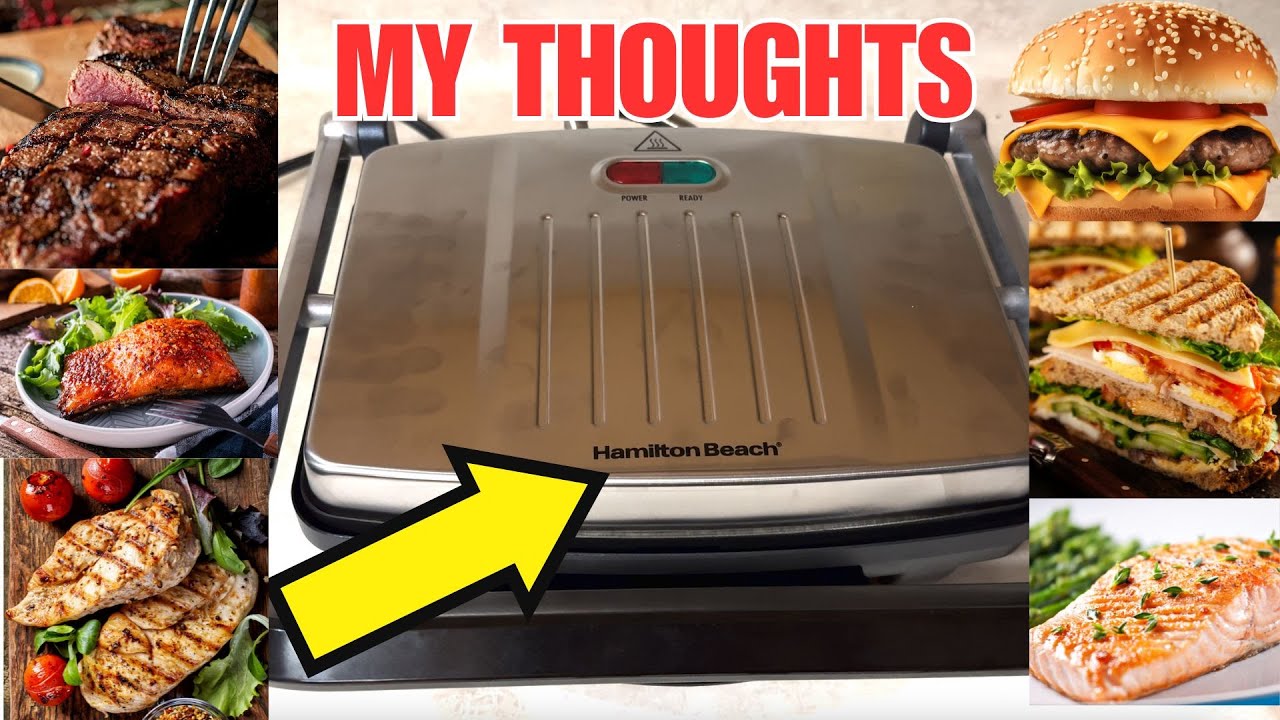 Hamilton Beach Panini Press, Sandwich Maker (My Thoughts)