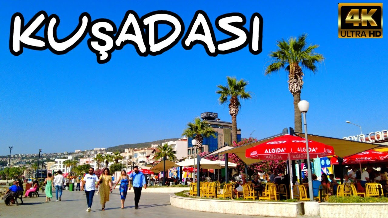 WALK IN KUŞADASI AYDIN TÜRKİYE | 22 June 2024 | 4k UHD 60fps