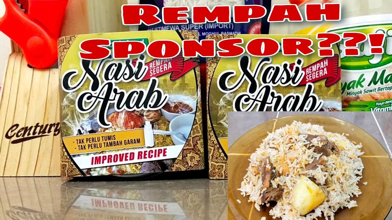 Nasi Arab Rempah Segera!! Palingg Mudah dan Sedap!!