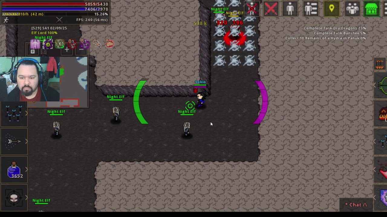 Lawl Elf LORD Umbra 13kk/H 0 20KK/H con EXP  Pally 500+ distan 121