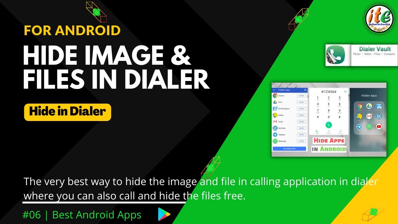 Calling Wallet Application | Hide Files in Calling App | indiantechnoera