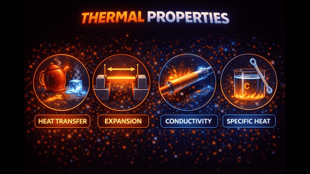 Thermal Properties of Materials | Concepts, Types & Applications | Engineering Materials