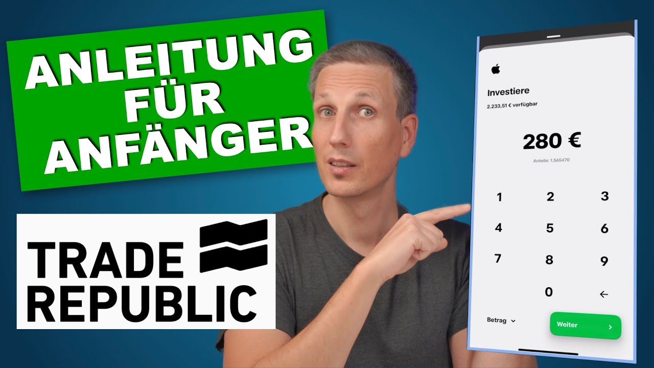 Trade Republic Aktien kaufen und verkauf für Anfänger