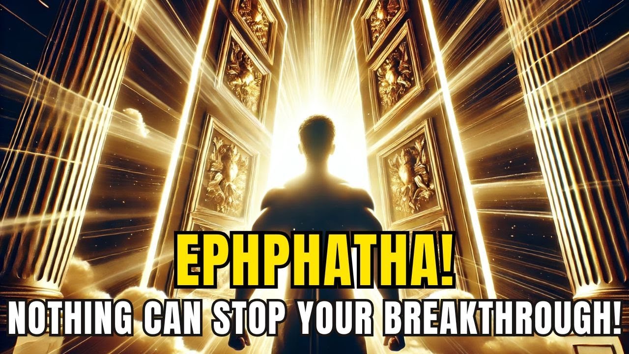 EPHPHATHA! 🚪 God Just Opened Every Door for You | Massive Breakthrough Prayer (MUST WATCH)