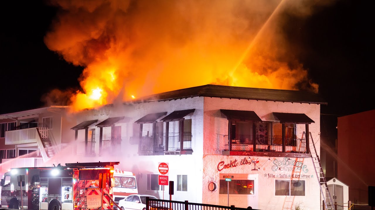 Massive Structure Fire Destroys Restaurant in Rio Del Mar Esplanade