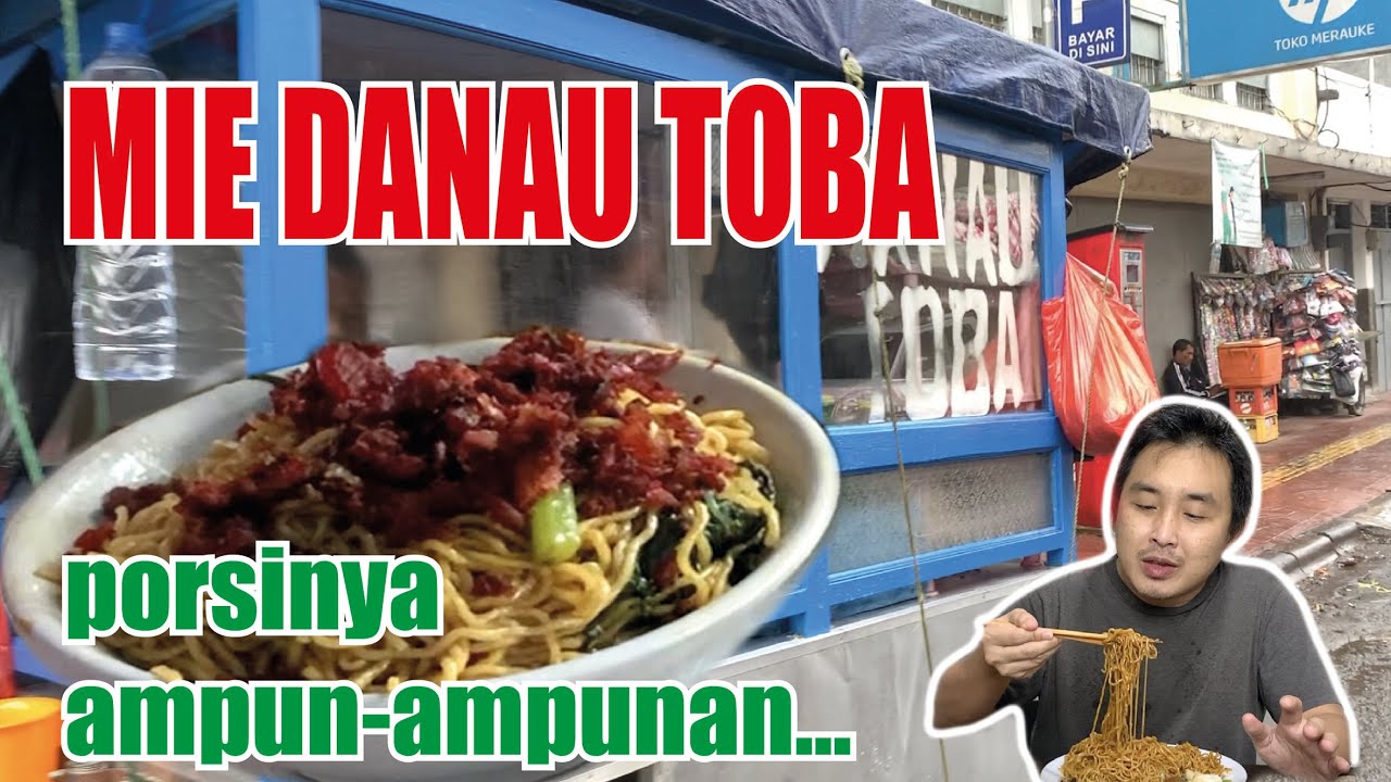 MIE DANAU TOBA PORSI SEGUNUNG GA NANGGUNG-NANGGUNG!!! MANTAP!!! (NON-HALAL)