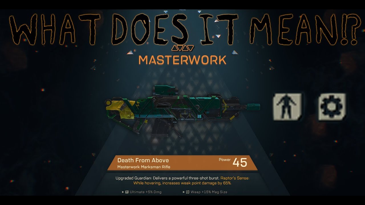 Anthem | Weapons and Gear Inscriptions Review  | Getting Started Guide!