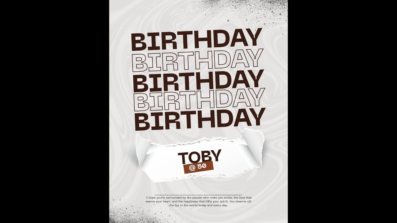 Toby @ 50 HQ