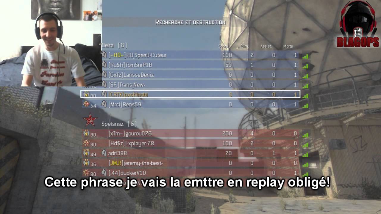 Cortex détruit des rageux sur MW3 par Blagops #3