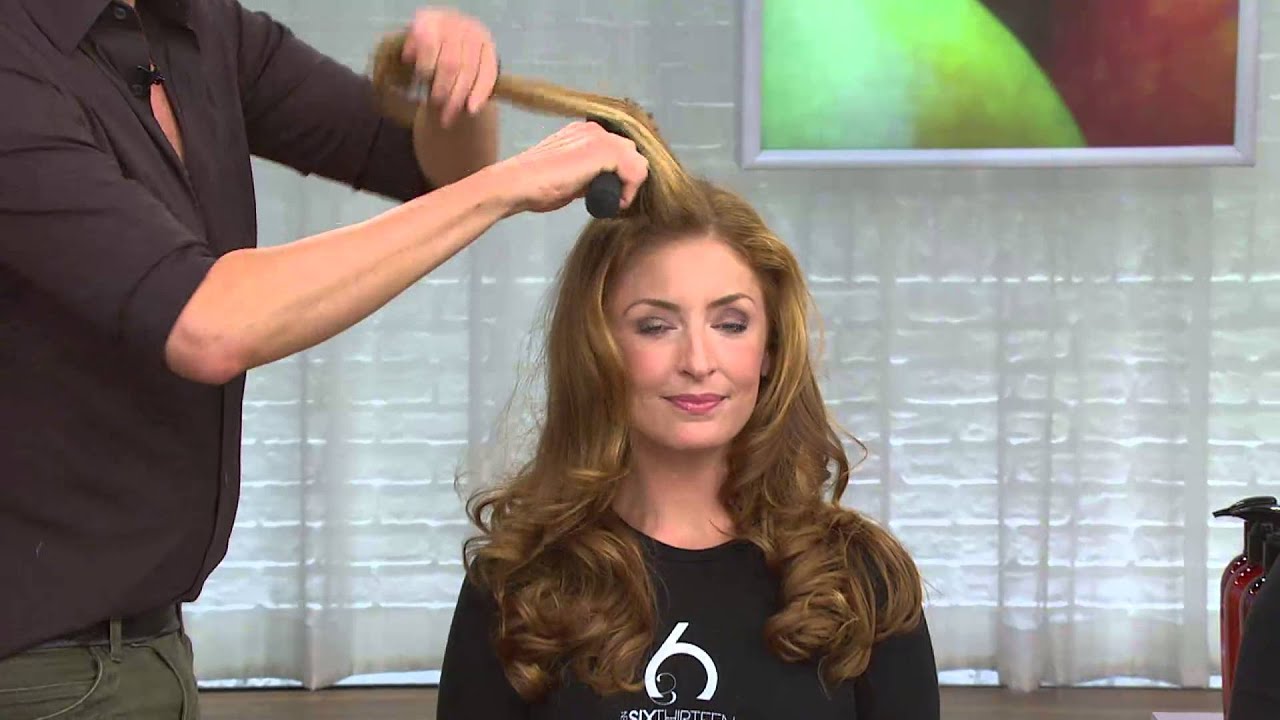WEN by Chaz Dean Signature Boar Bristle Large Round Brush Duo with Sandra Bennett