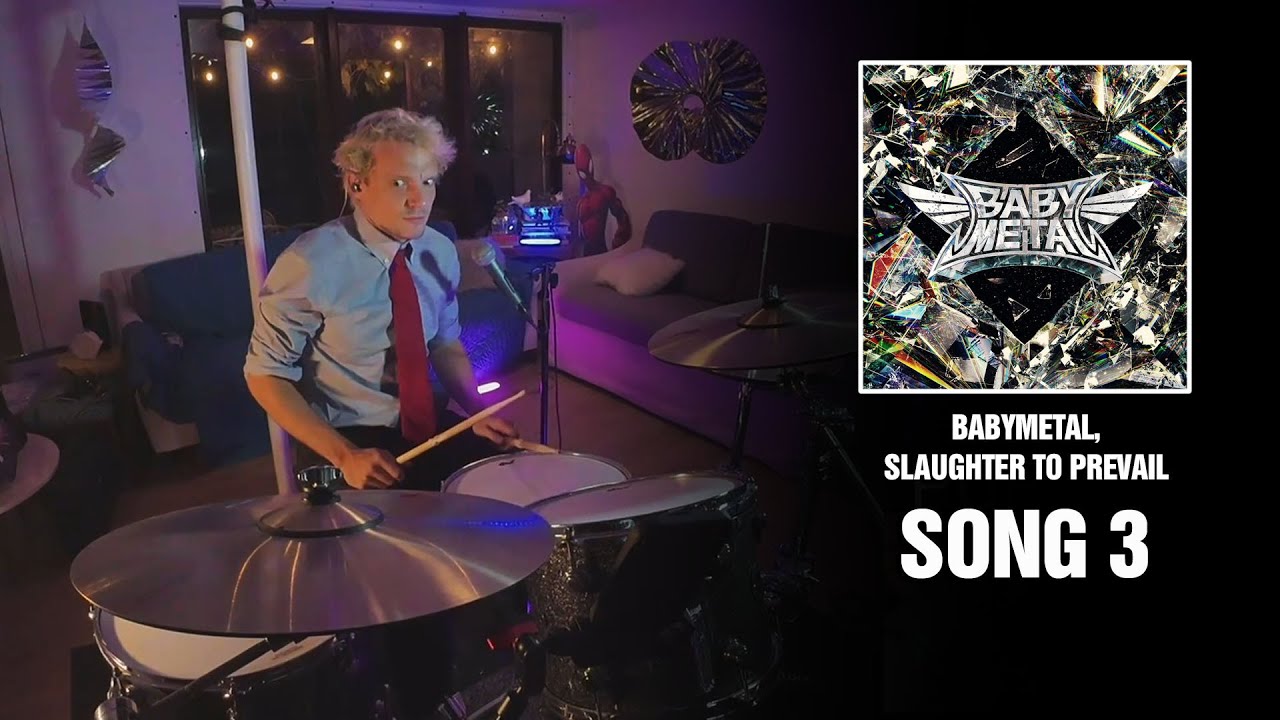 BABYMETAL, Slaughter to Prevail - Song 3 | Drum Cover [First Time Hearing]