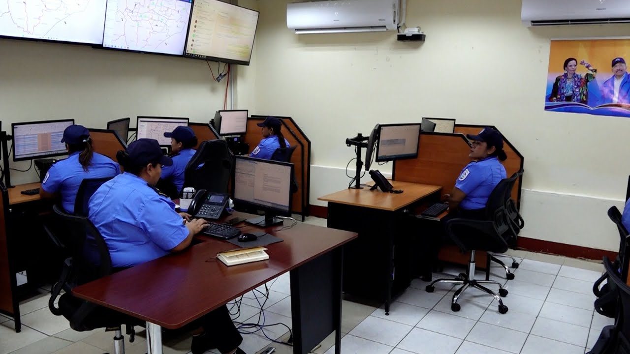 Centro de Emergencias del MINT responde a las familias de Nicaragua las 24 horas del día