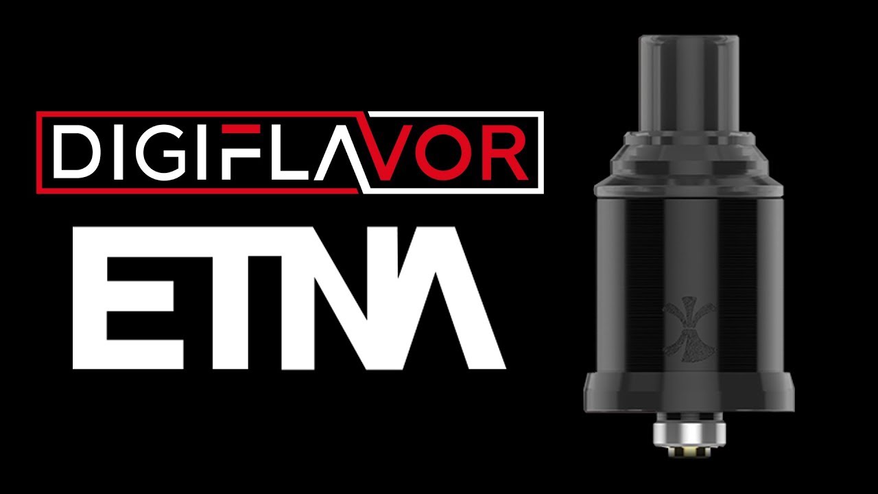 Обзор на сигаретную дрипку от Digiflavor - ETNA RDA MTL | Review Digiflavor - ETNA RDA MTL