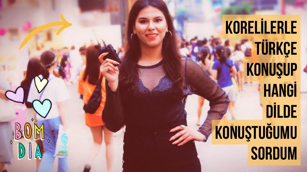 터키말하고 한국인에게 어느 나라 말이냐고 물어봤다. / KORELİLERLE TÜRKÇE KONUŞTUM !
